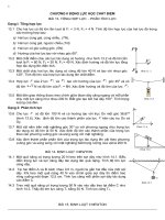 TỔNG HỢP CÁC DẠNG BÀI TẬP ĐỘNG LỰC HỌC CHẤT ĐIỂM