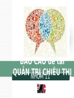 báo cáo lập kế hoạch tổ chức hội thi bán hàng cho sản phẩm sữa anlene của công ty fonterra năm 2014