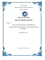 tiểu luận môn quản trị bán hàng công ty phân phối công nghiệp briggs (a) xác định những ai được thuê và số người được thuê là bao nhiêu