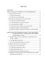 Luận văn thạc sỹ: Xây dựng chiến lược sản xuất kinh doanh cho công ty cổ phần dịch vụ hàng không sân bay Nội Bài