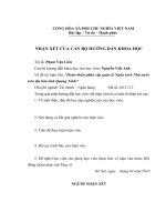 Luận văn thạc sỹ: Hoàn thiện phân cấp quản lý Ngân sách Nhà nước trên địa bàn tỉnh Quảng Ninh