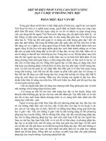 skkn MỘT SỐ BIỆN PHÁP NÂNG CAO CHẤT LƯỢNG DẠY VÀ HỌC Ở TRƯỜNG TIỂU HỌC