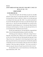 skkn KINH NGHIỆM GIÚP HỌC SINH LỚP 1 NHẬN BIẾT VÀ PHÁT ÂM ĐÚNG CÁC ÂM – VẦN