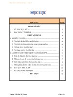 skkn một số biện pháp tổ chức trò chơi học tập, nhầm nâng cao hiệu quả giờ học toán cho học sinh lớp 3