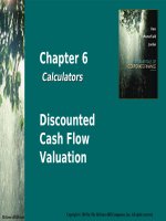 Chapter 6 discounted cash flow valuation