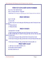 skkn Rèn kĩ năng giao tiếp thông qua môn kể chuyện cho học sinh lớp 2