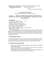 SKKN những giải pháp giúp học sinh cảm nhận tốt giá trị nội dung, nghệ thuật, tác phẩm truyện thơ trung đại việt `nam ngữ văn 9