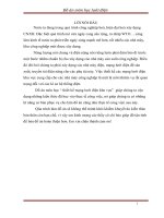 đố án môn học lưới điện