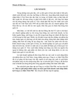 Nâng cao hiệu quả kinh doanh của công ty xuất nhập khẩu trần phú