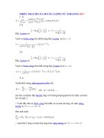 LỜI GIẢI 50 CÂU BÀI TẬP LƯỢNG TỬ ÁNH SÁNG