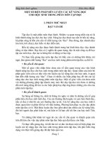 skkn MỘT SỐ BIỆN PHÁP RÈN LUYỆN CÁC KỸ NĂNG ĐỌC CHO HỌC SINH TRONG PHÂN MÔN TẬP ĐỌC