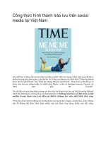 Công thức hình thành trào lưu trên social media tại Việt Nam