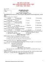 18 BỘ ĐỀ THI HỌC SINH GIỎI LỚP 5