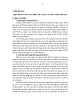 skkn BIỆN PHÁP NÂNG CAO HIỆU QUẢ QUẢN lí học SINH nội TRÚ