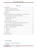 báo cáo thực tập kỹ thuật TẠI Công ty cổ phần thương mại và phát triển công nghệ KINH BẮC