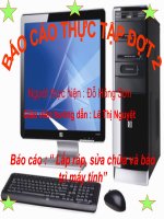 báo cáo thực tập lắp ráp sửa chữa và bảo trì máy tính