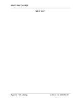 Thiết kế hộp số cơ khí xe Bus BS090