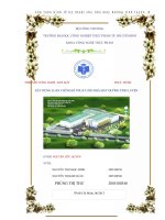 thiết kế công nghệ và nhà máy thực phẩm xây dựng luận chứng kĩ thuật cho nhà máy đường tinh luyện