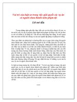 Vai trò của luật sư trong việc giải quyết các vụ án có người chưa thành niên phạm tội
