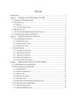 đề tài Thiết kế hệ truyền động cán thép thanh