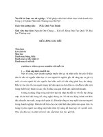 tài liệu đề cương luận văn