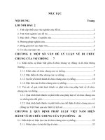 Pháp luật việt nam hiện hành về hiệu lực pháp luật di chúc chung của vợ chồng