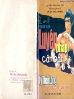 lý tiểu long luyện pháp căn bản