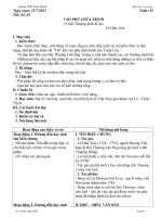 giáo án môn học ngữ văn lớp 11 học kỳ i