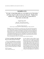 Tạp chí khoa học: Tổ chức và hoạt động điều tra vụ án hình sự của Viện kiểm sátViện công tố ở một số nước trên thế giới  Những kinh nghiệm rút ra đối với việc đổi mới Cơ quan điều tra Viện kiểm sát nhân dân
