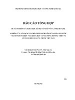 Nghiên cứu, xây dựng cơ chế chính sách liên kết 4 nhà Nhà nước-Nhà doanh nghiệp Nhà khoa học và Nhà nông để phát triển và sử dụng hiệu quả cây thuốc Việt Nam