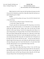 BÀI DỰ THI "BÁC HỒ VỚI BẮC GIANG – BẮC GIANG HỌC TẬP LÀM THEO LỜI BÁC