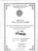 đánh giá tình hình quản lý nhà nước về đất đai tại xã kỳ sơn, huyện tân kỳ, tỉnh nghệ an giai đoạn năm 2010 đến nay