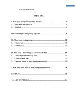 TIỂU LUẬN CƠ SỞ KINH TẾ NĂNG LƯỢNG Tìm hiểu về năng lượng mặt trời