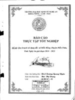 quy hoạch sử dụng đất xã diễn đồng diễn châu nghệ an giai đoạn 2014-2023