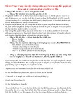 thực trạng cấp giấy chứng nhận quyền sử dung đất