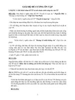 gióa án ôn thi  môn ngữ văn vào lớp 10