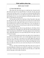 sáng kiến kinh nghiệm phương pháp dạy nghe môn anh văn