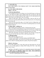 dạy học phần văn trong ngữ văn theo phương pháp tích hợp