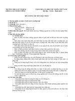 đề cương chi tiết học phần lí luận về nhà nước và pháp luật