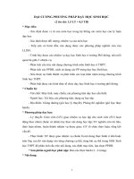 đại cương phương pháp dạy học sinh học