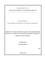 Nghiên cứu xây dựng hệ thống giám sát và điều khiển báo hiệu hàng hải từ xa thông qua mạng di động GSM phục vụ bảo đảm an toàn hàng hải