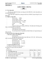 đồ án tốt nghiệp kỹ thuật xây dựng công trình thuỷ lợi đắk rồ