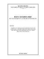 Nghiên cứu thiết kế chế tạo bộ đo áp suất cột chống đơn và bộ điều khiển pha trộn dung dịch nhũ hóa dùng cho trạm bơm thủy lực trong khai thác than hầm lò