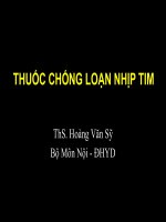 Thuốc chống loạn nhịp tim