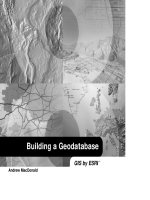 Building A Geodatabase _ Xây dựng cơ sở dữ liệu trong GIS