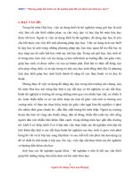 SKKN: “ Phương pháp tiến hành các thí nghiệm giúp HS yêu thích môn Hóa học lớp 8”