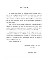 Chuyên đề thực tập tốt nghiệp: Xây dựng hệ thống thông tin quản lý tiền gửi tại chi nhánh ngân hàng nông nghiệp và phát triển nông thôn Bắc Ninh