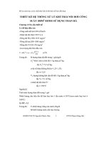 đồ  án xử lý khí thải chất thải lò hơi đốt than