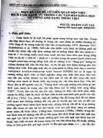 Một số vấn đề có liên quan đến việc dịch cụm danh từ trong các văn bản khoa học từ tiếng Anh sang tiếng Việt