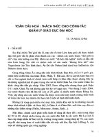 Toàn cầu hóa  thách thức cho công tác quản lý giáo dục đại học